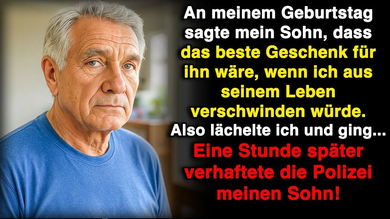 An meinem Geburtstag wollte mein Sohn, dass ich verschwinde, statt ein Geschenk zu bekommen  Also