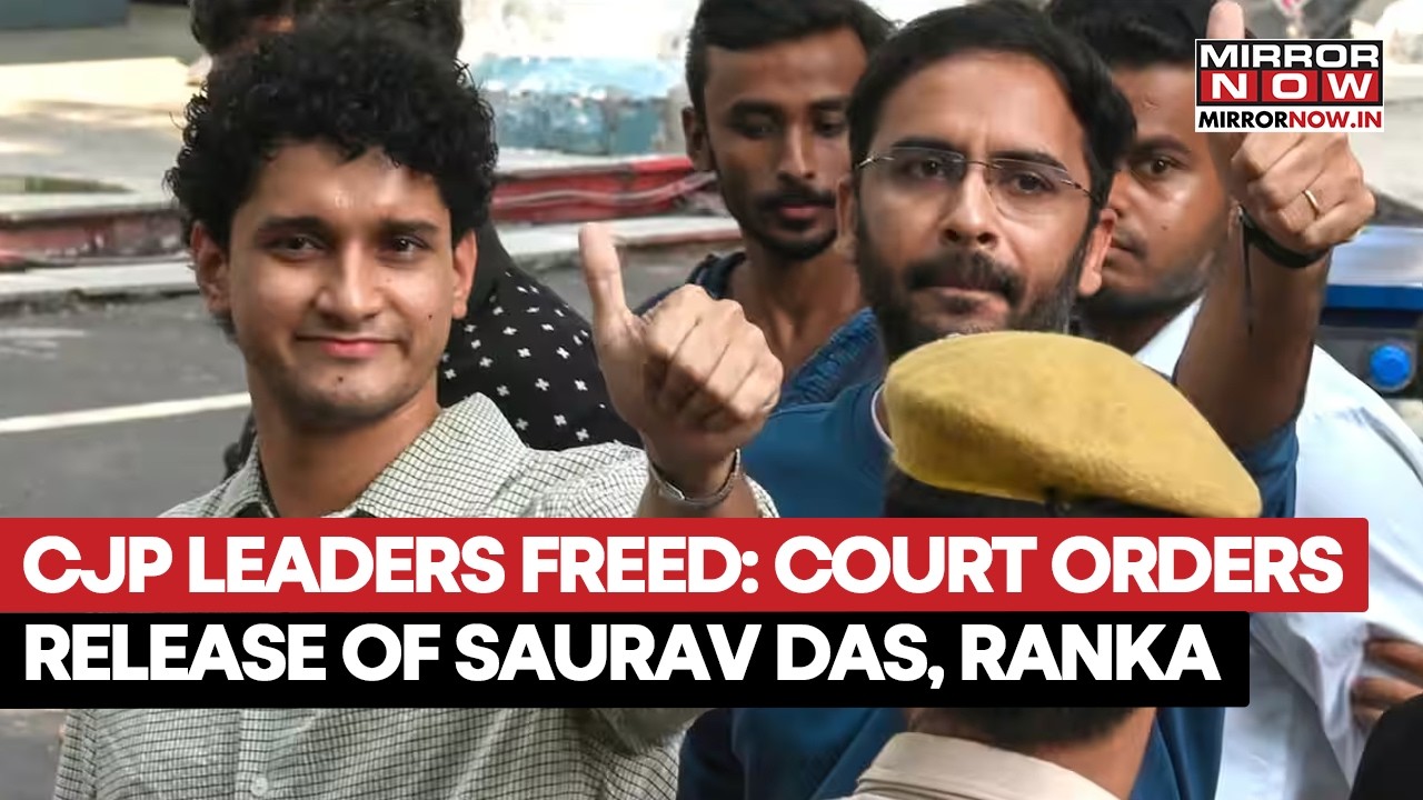 CJP LEADERS FREED: Court Orders Saurav Das & Ashutosh Ranka&rsquo;s Release After Arrest Controversy