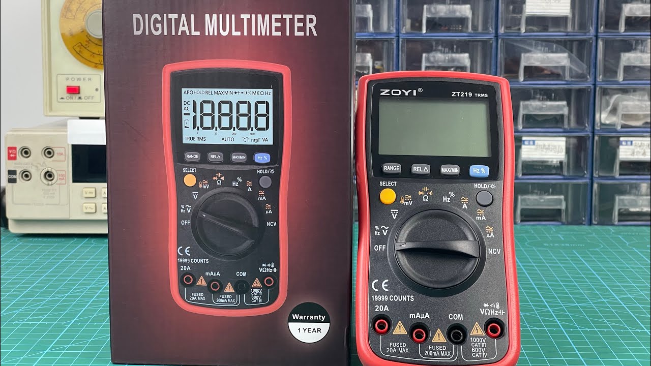 How to Use a Multimeter When You Get the ZOYI ZT-219