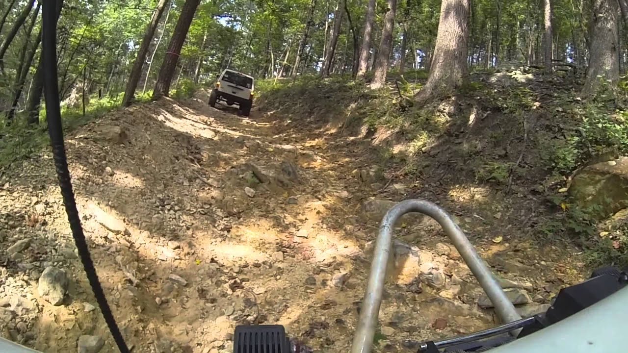Double XJ's in Uwharrie: Daniel Trail Rundown