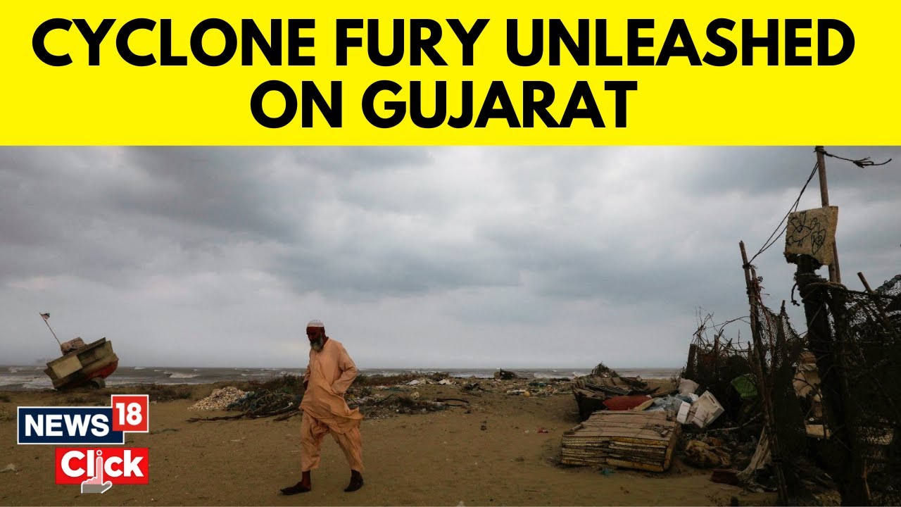 Cyclone Biparjoy Update | Widespread Damage In Gujarat, Flood Warning Issued In Kutch | News18
