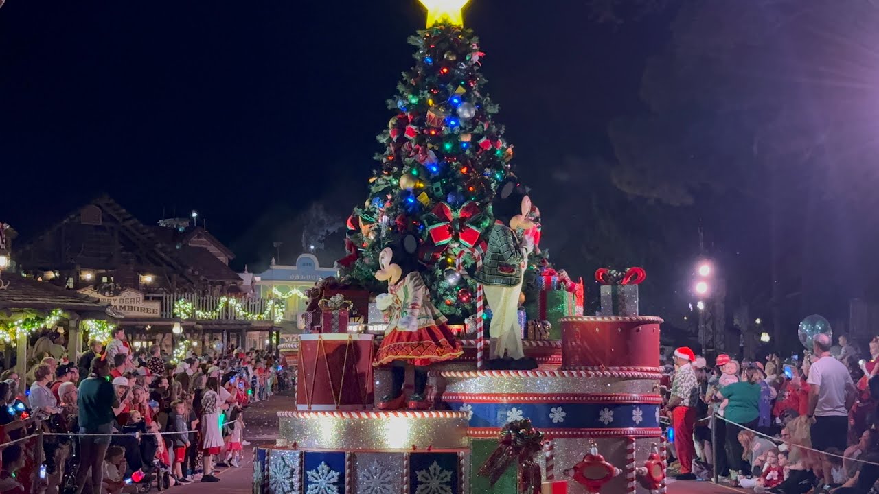 Mickey's Once Upon A Christmastime Parade from Frontierland