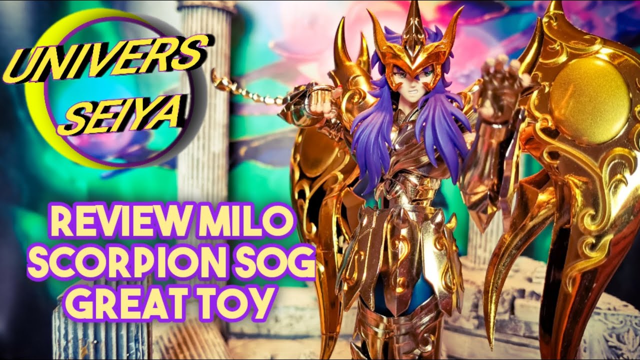 REVIEW REVISION MILO SCORPION SOG GREAT TOY MYTH CLOTH SAINT SEIYA