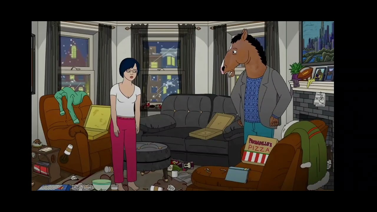 Bojack horseman- Diane is depressed