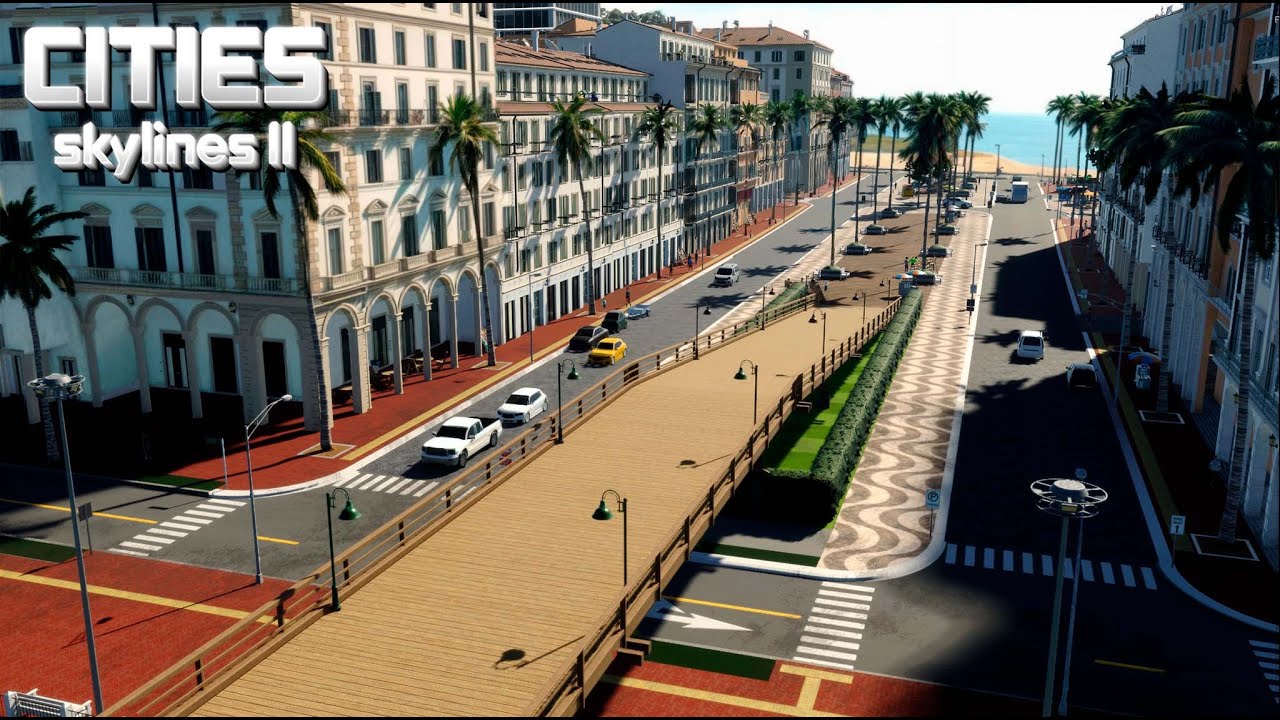 Avenida Tropical está INCRÍVEL 🌴CITIES SKYLINES II - Guiana Brasileira #9