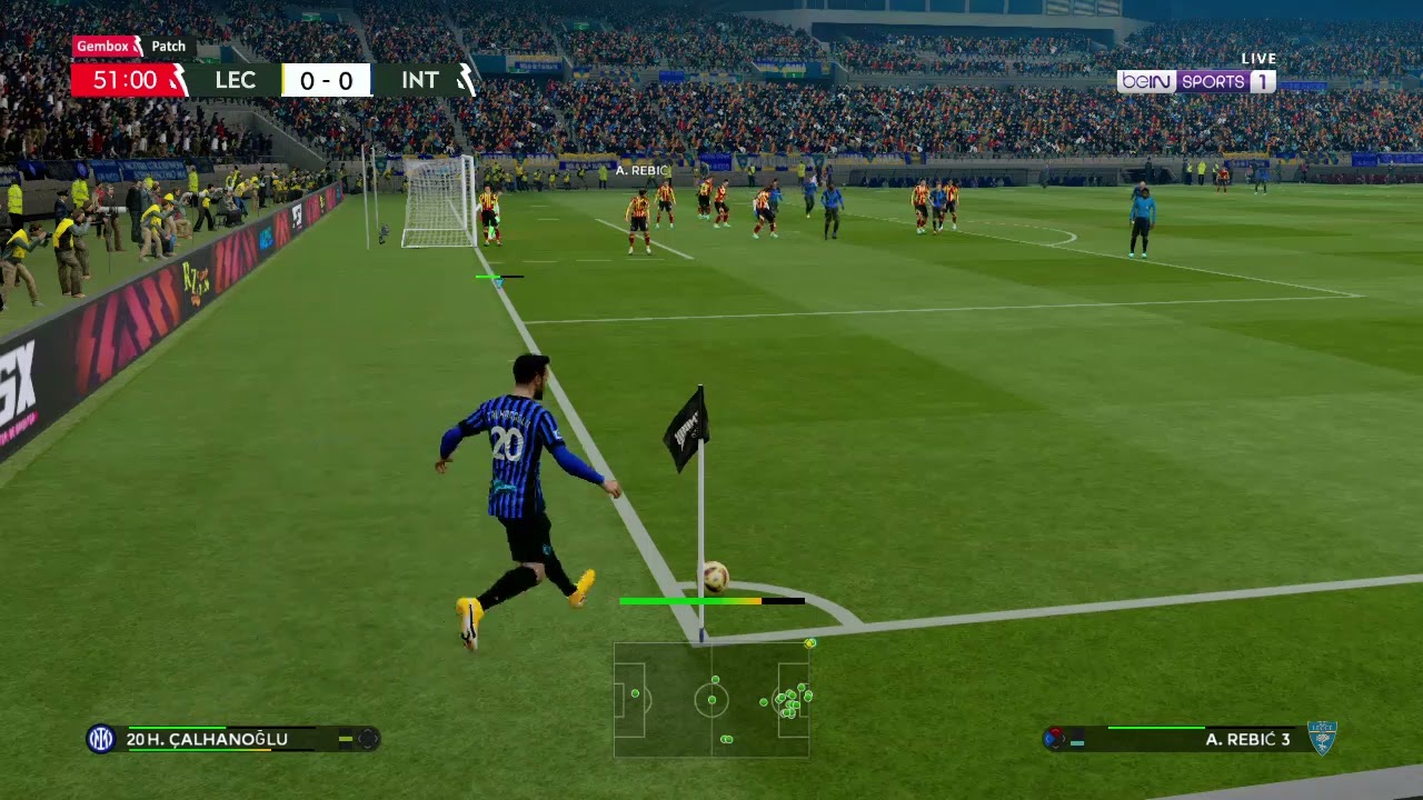 PERTEMPURAN DILIGA SERI A !! U.S. LECCE  VS INTERMILAN 0 - 1 !!