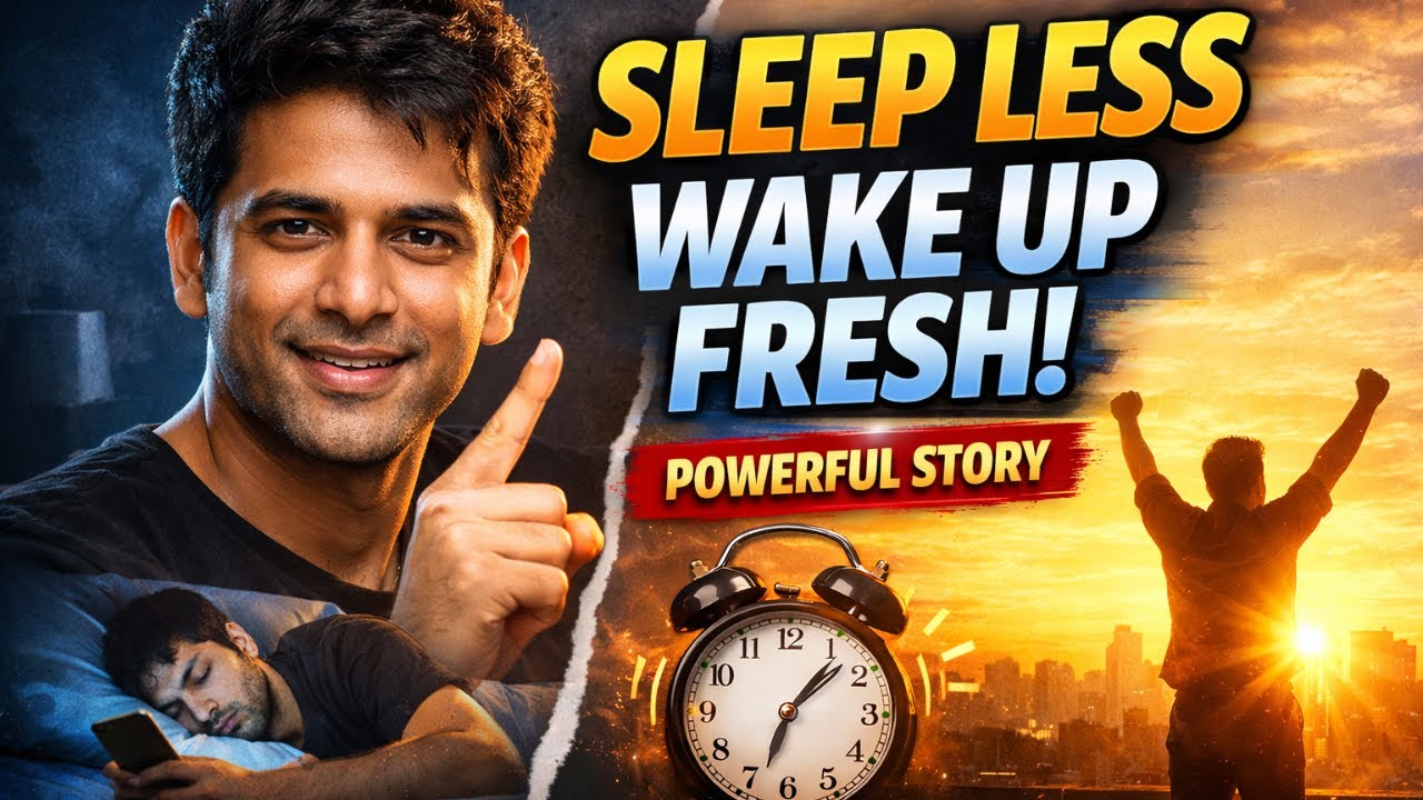 Sleep Less, Wake Up Stronger | The Morning Discipline That Changed EverythingWhy