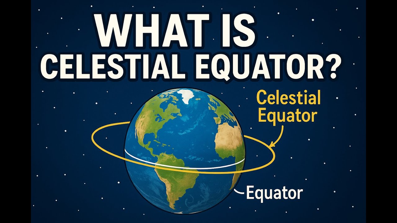 What Is the Celestial Equator? Explained Simply! #geography #celestial #earth