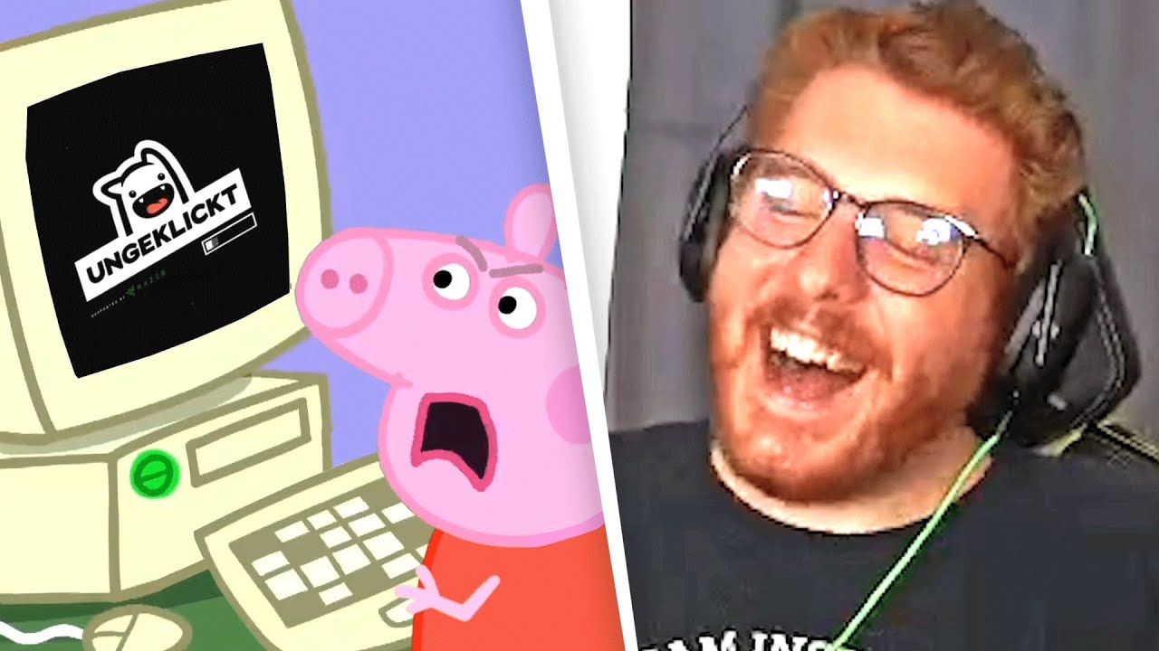 Unge REAGIERT auf Peppa Wutz YouTube Ka*ke 4.0 😂 | ungeklickt