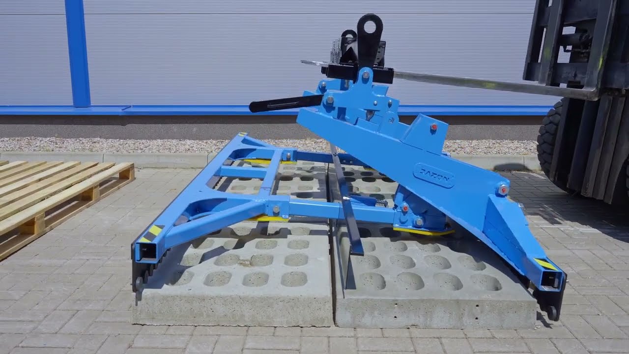 ПОДВЕСНОЙ ЗАХВАТ ДЛЯ АЖУРНЫХ И ДОРОЖНЫХ ПЛИТ CHJZ3