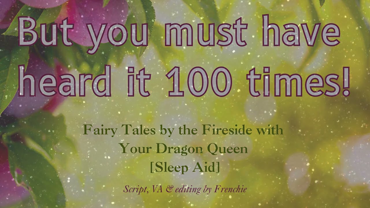 Fairy Tales by the Fireside with Your Dragon Queen [Sleep Aid] | Audio Roleplay F4A