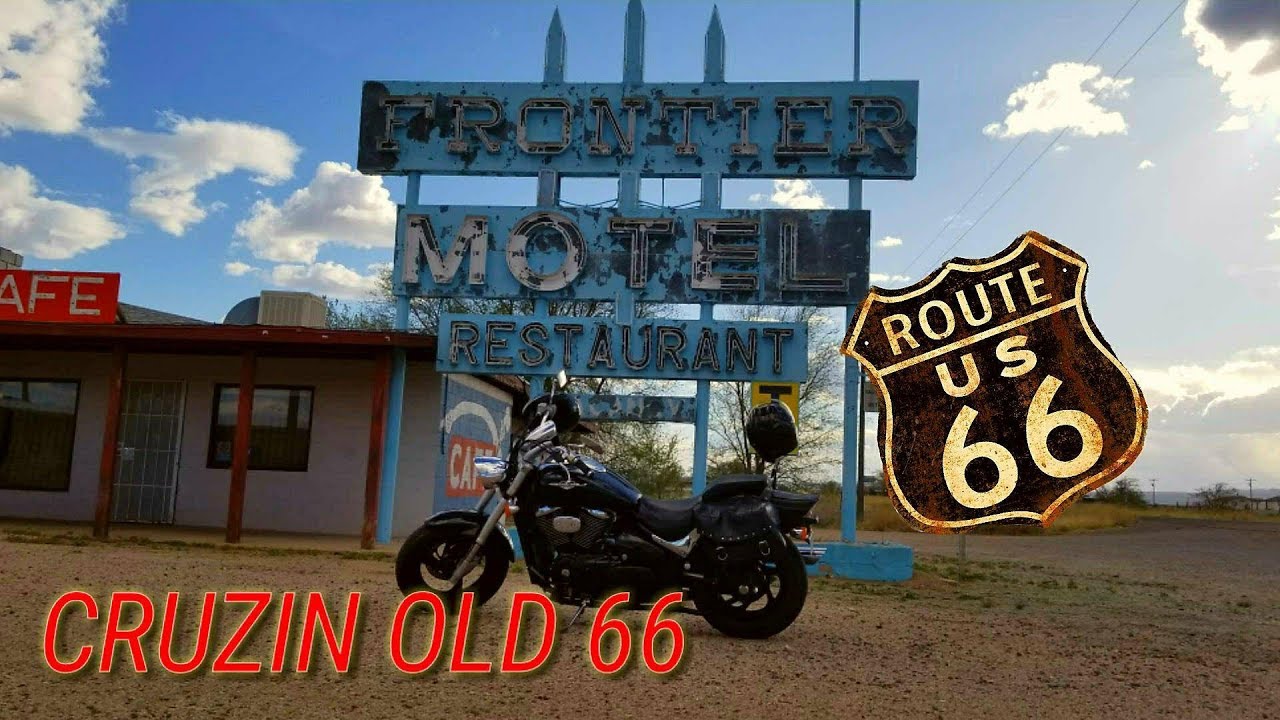 Cruzin the mother road from Kingman AZ to Seligman AZ with a few stops in between.