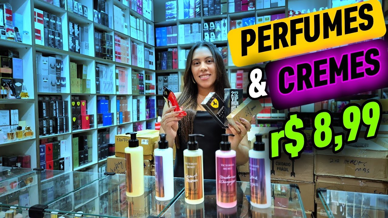 🔥 PERFUMES E CREMES BARATOS NO BRÁS! A fonte secreta da Feirinha da Madrugada (a partir de R$ 8,99)!