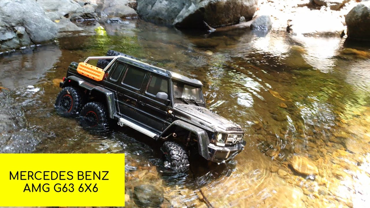 TRX6 Mercedes Benz AMG G63 6x6 drive adventure by RC Cars Hobby