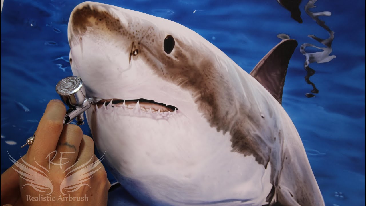 Painting Shark / Airbrush Shark