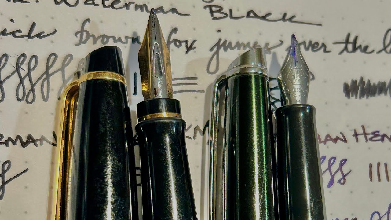 Waterman Expert vs Hemisphere Fountain Pen