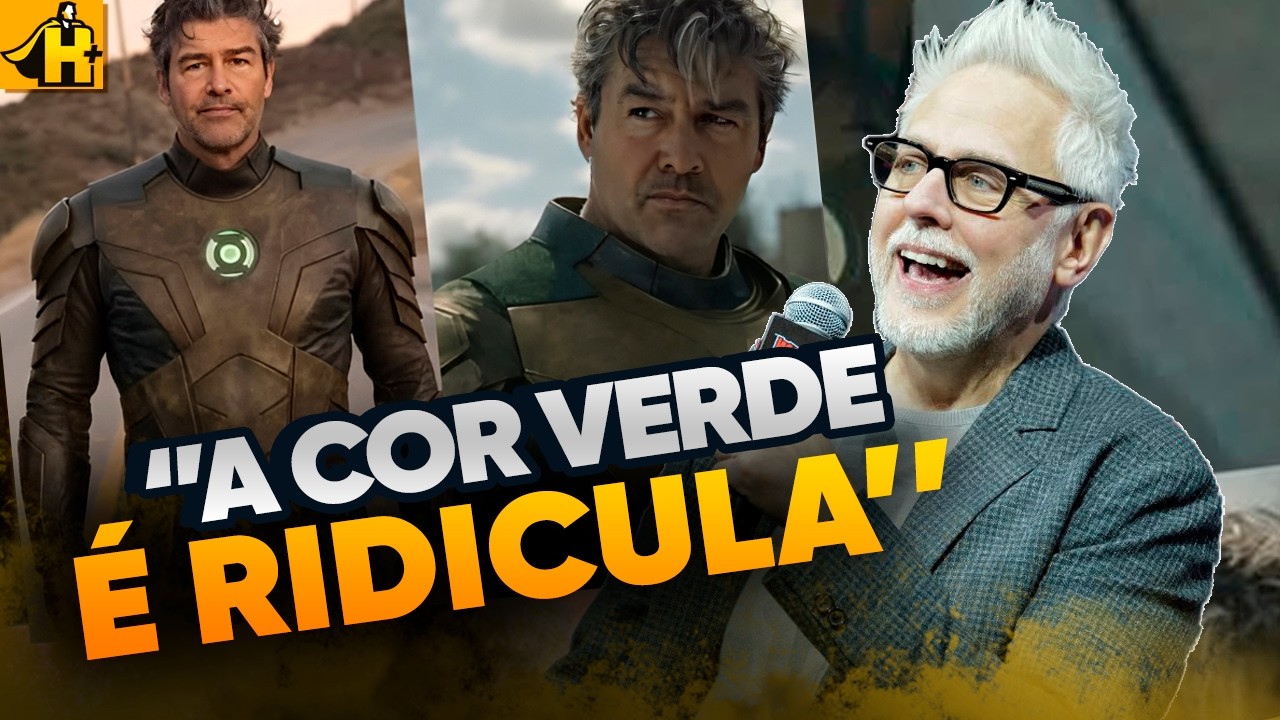 POR QUE JAMES GUNN QUER TUDO DIFERENTE NOS LANTERNAS?