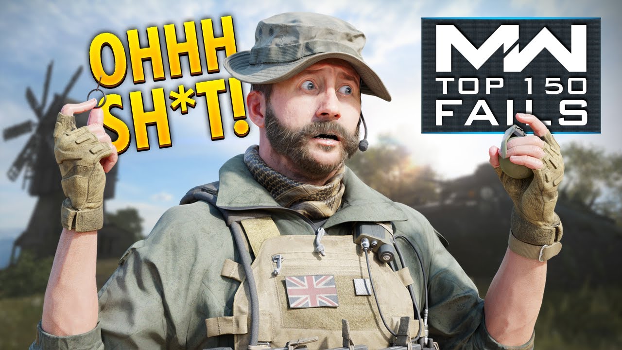 TOP 150 FUNNIEST FAILS in COD Modern Warfare