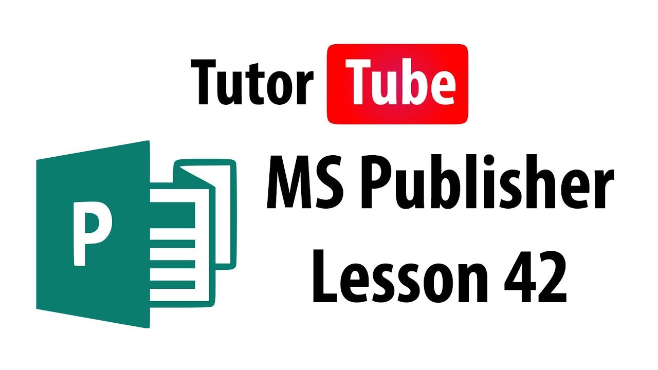 MS Publisher Tutorial - Lesson 42 - Making and Using Custom Templates