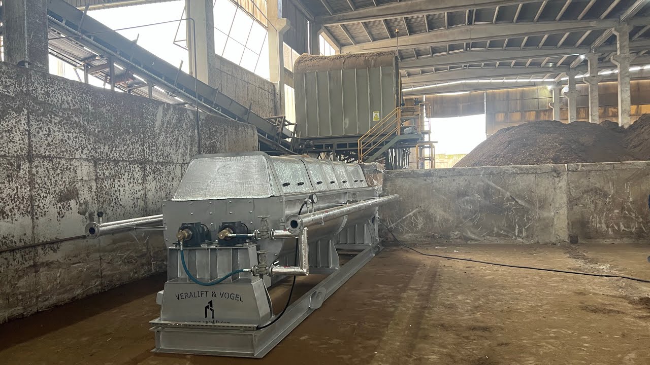 Veralift paddle dryer atık &ccedil;amur kurutma