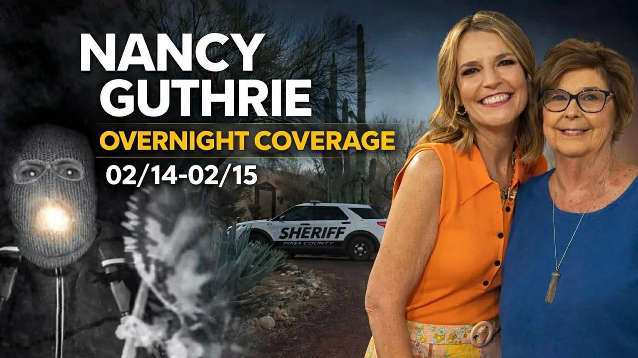 🔴LIVE Nancy Guthrie Updates - Overnight Nightcrawler 02/14