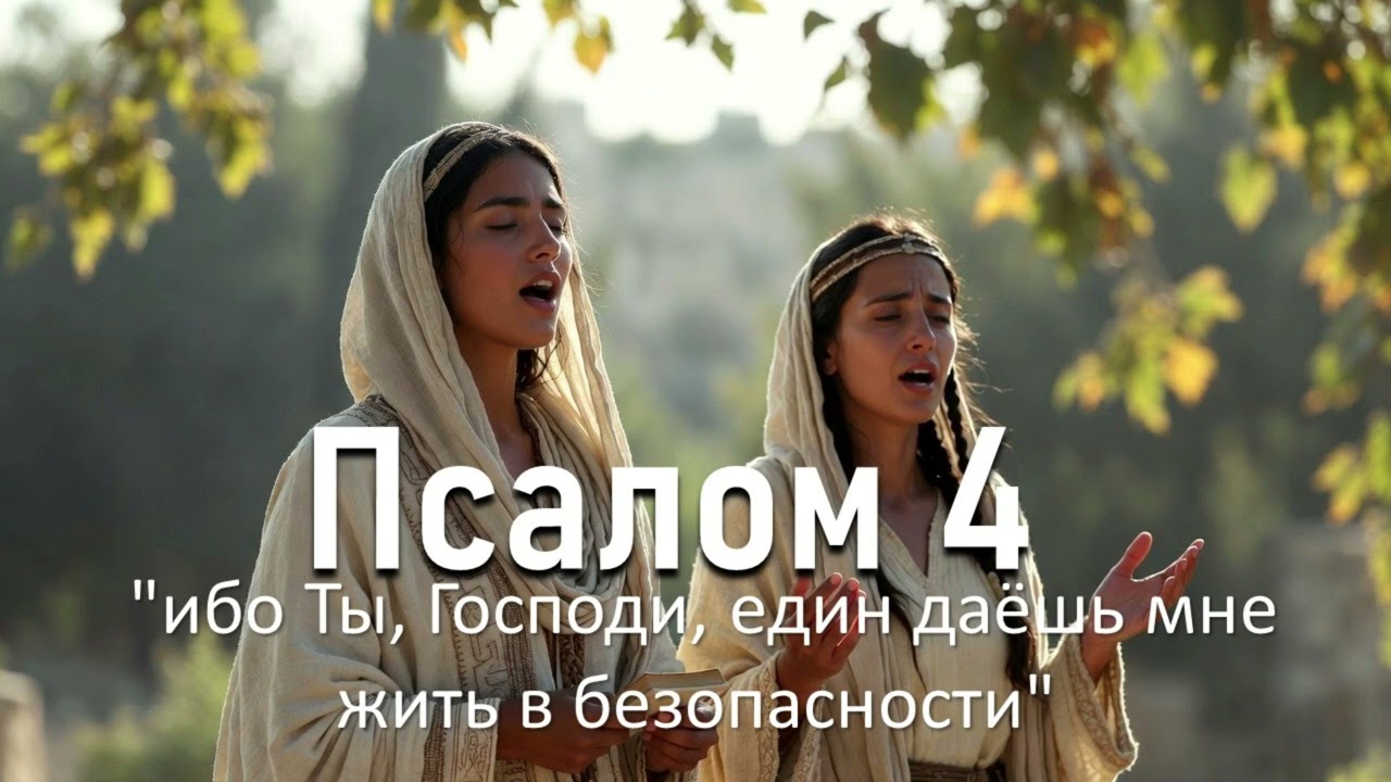 Псалом 4 — когда мир вокруг дрожит от неопределённости. Нежная молитвенная музыка для сердца