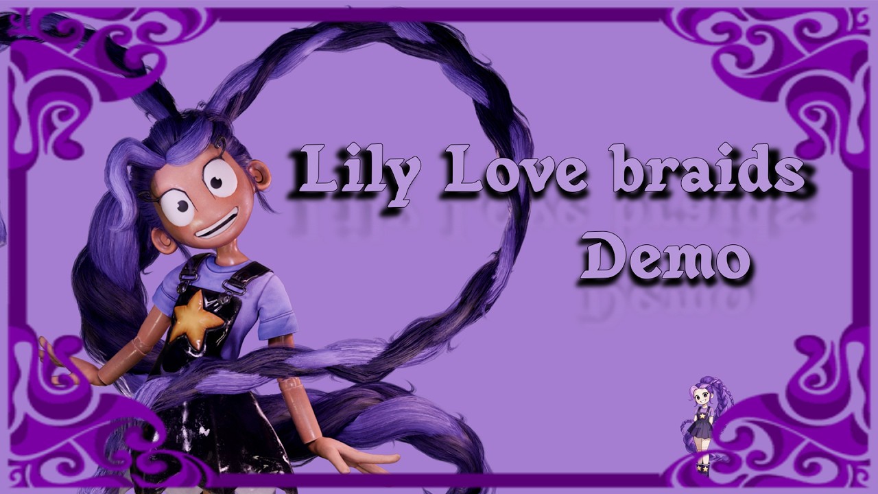 Lily Love braids - Demo - Poppy playtime