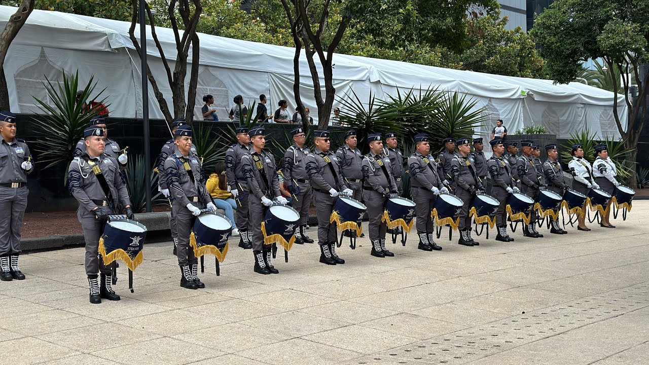 Banda de Guerra Titanes PDMU Convención CDMX 2023