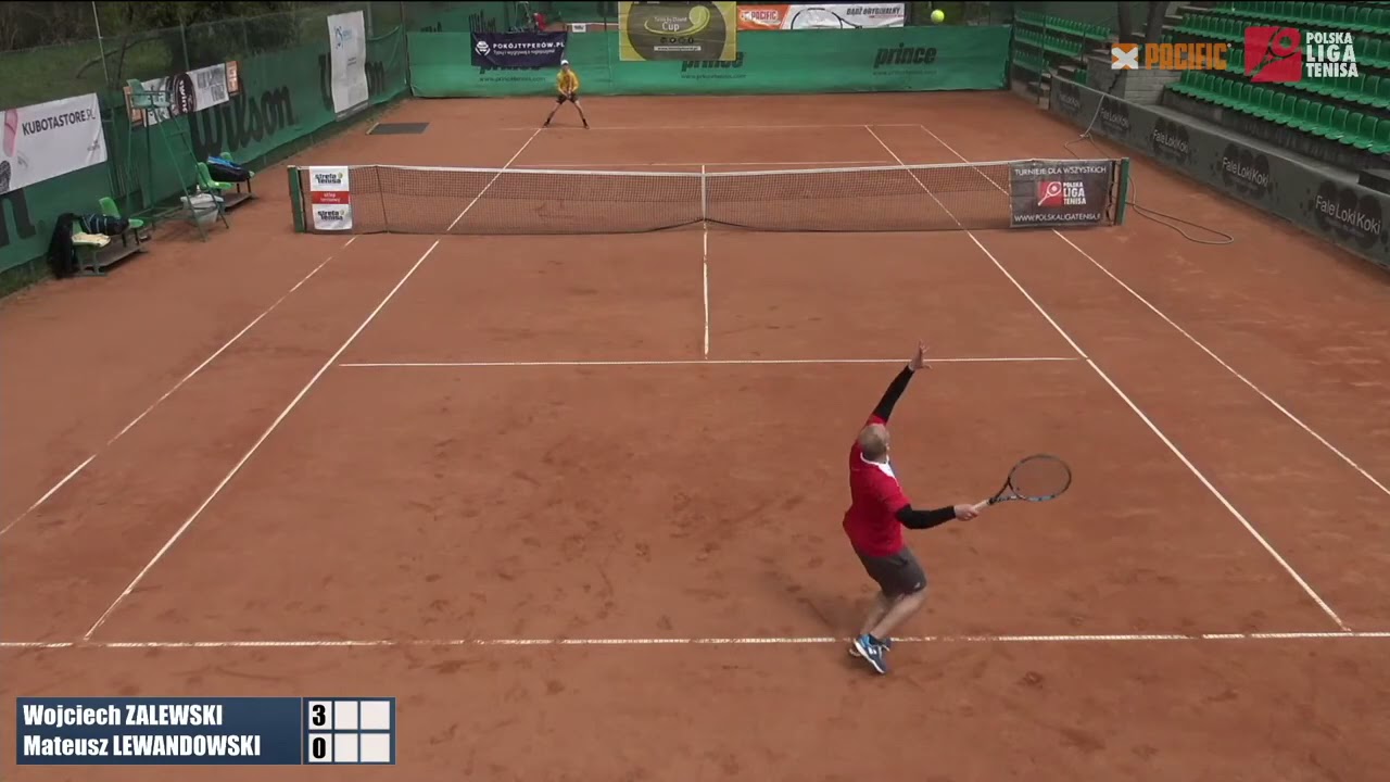 Tenis by Dawid Cup V w Bydgoszczy: Wojciech Zalewski vs. Mateusz Lewandowski