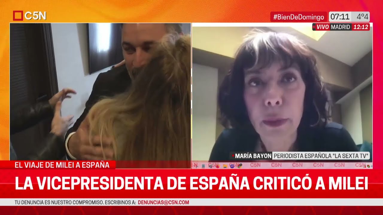 ENTREVISTA a MARIA BAYÓN, PERIODISTA ESPAÑOLA