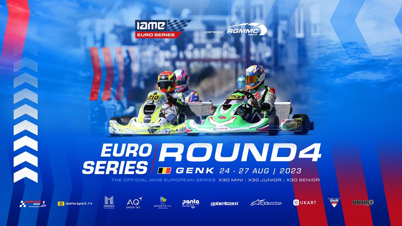 IAME Euro Series 2023 - Round 4 Genk / Belgium (Sunday live stream)
