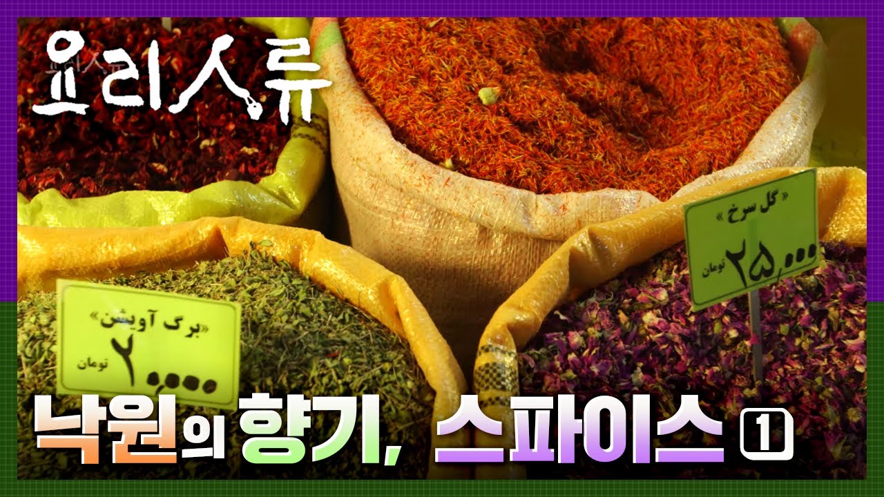 [명작다큐] 요리인류 ｜낙원의 향기 스파이스 (1/2) #향신료 ｜Food Odyssey