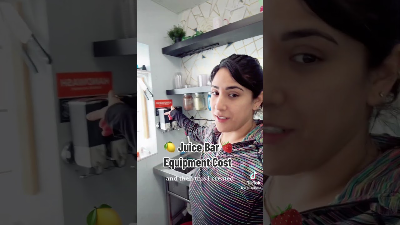 How much does it cost to open a juice bar? #juicebar #business