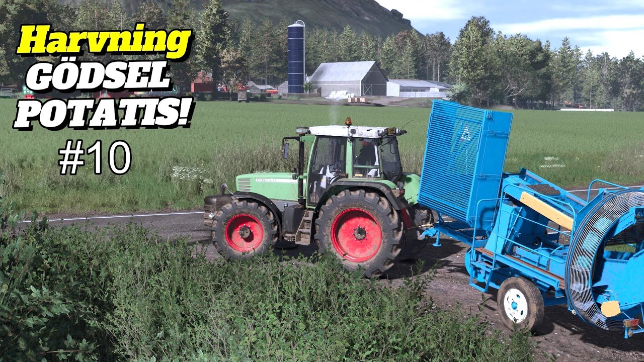 Skördar POTATIS För Första Gången! FS25 Kinlaig #10