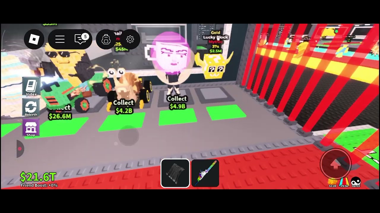 Today's update was amazing I got so many of the good brainrots #roblox #stealabrainrot 