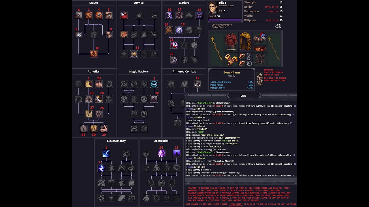 Stoneshard, making T5 content to look like a joke with Residual Charge Staff