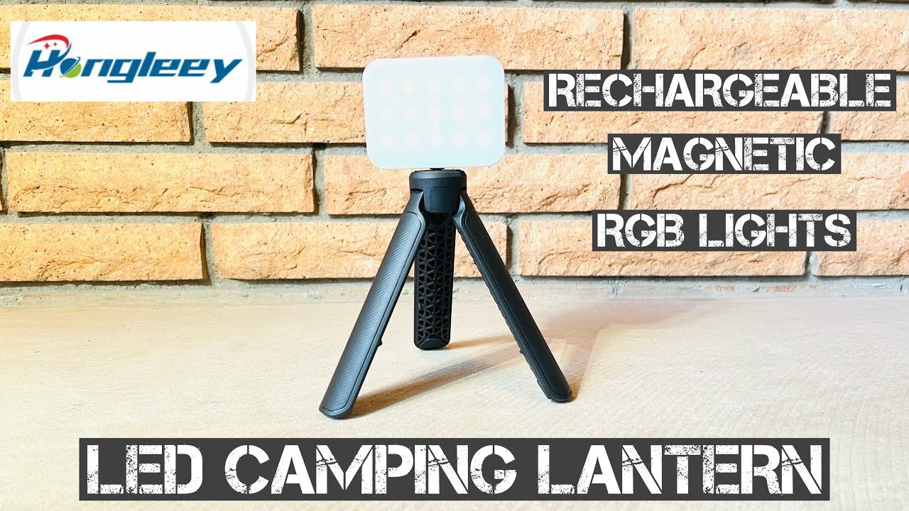 Hongleey LY01 LED Camping Lantern & Area Fill Light with RGB