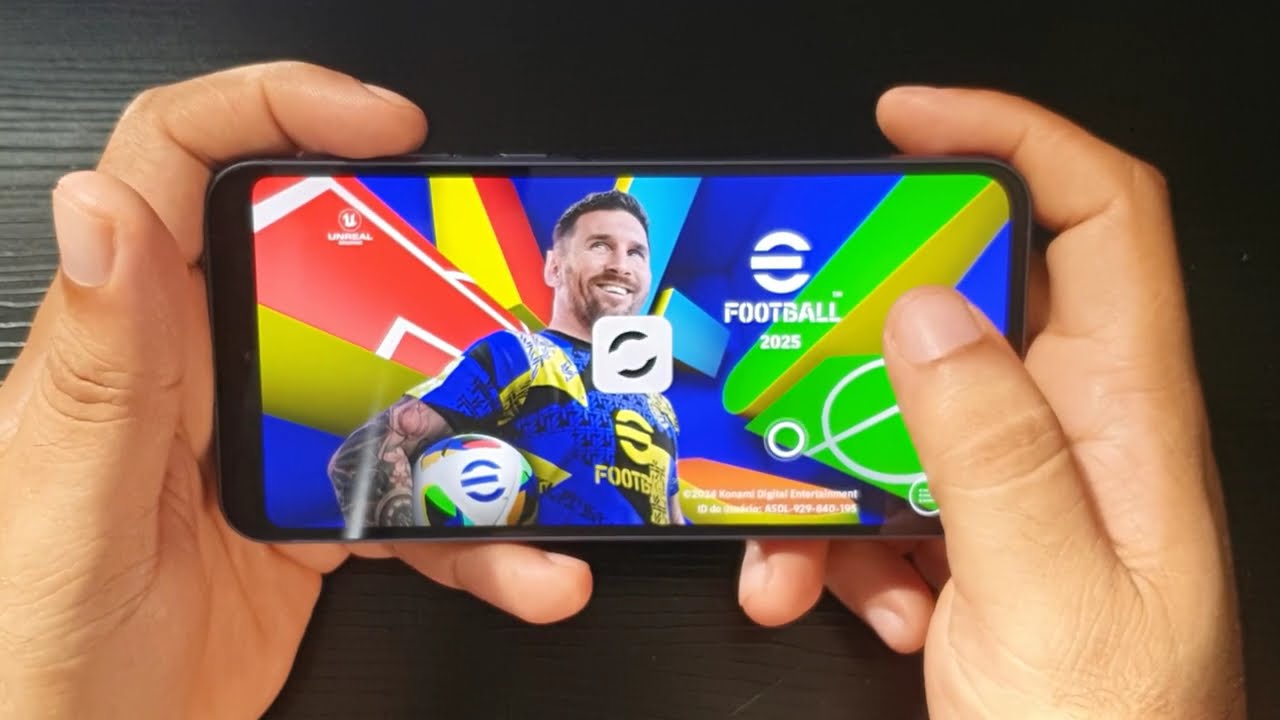 SAMSUNG  GALAXY A55 I Testando jogos  I Efootball  I Asphalt Legends I Sky filho da luz