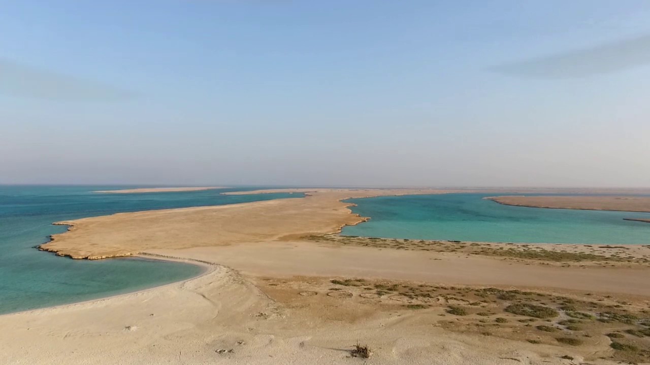 Kitesurfing in Egypt - Tawila from above