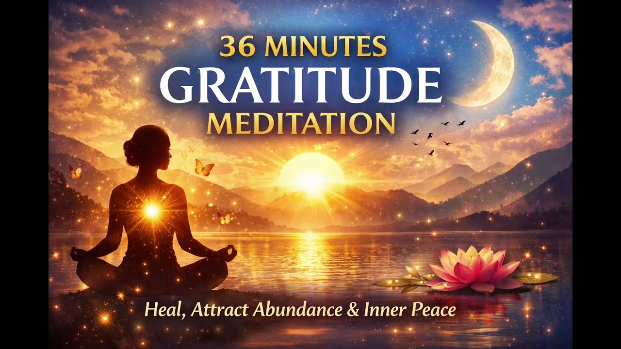 Deep Gratitude Meditation (36 Minutes) | Reprogram Your Mind 🧠🔮