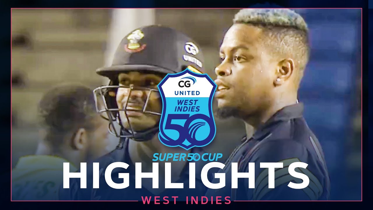Chanderpaul Strikes Important 77 | Jamaica Scorpions v Guyana Harpy Eagles | CG United Super50 2023