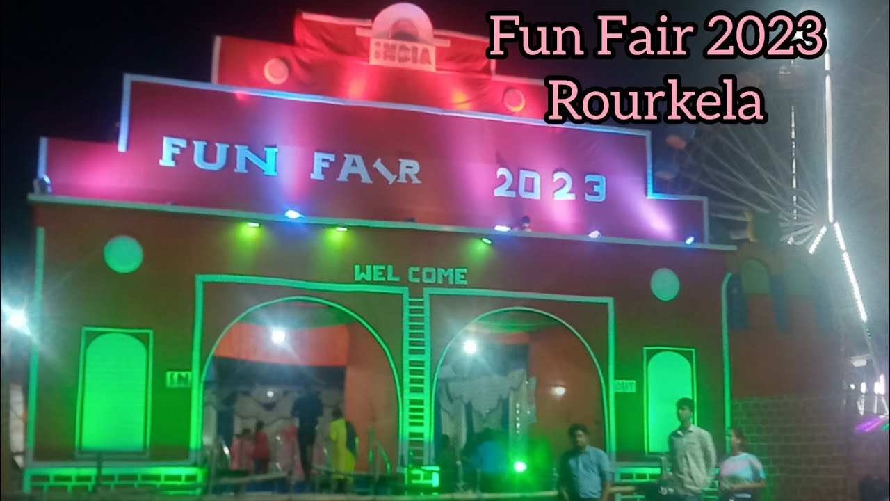 Fun Fair 2023 Rourkela ll Fun Fair ll Sector 13 Melan ground ll Rourkela tourist places