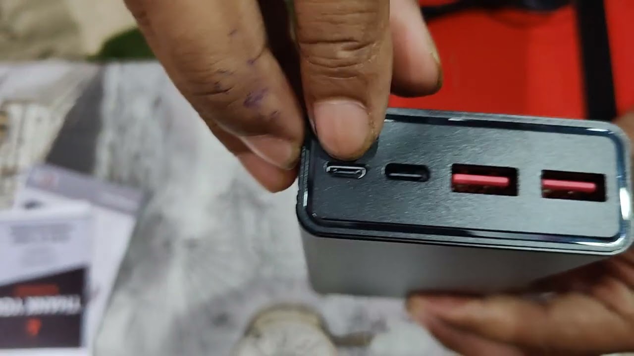 Unboxing of POWER BANK