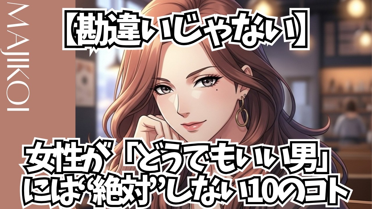 ❤️‍🔥これが本命の証❤️‍🔥 女性が「どうでもいい男」には絶対見せない特別な反応 10選