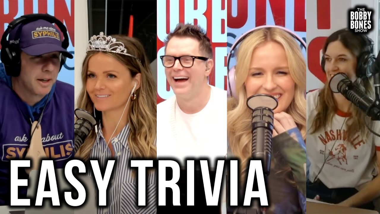 The Bobby Bones Show Competes in Super Easy Trivia