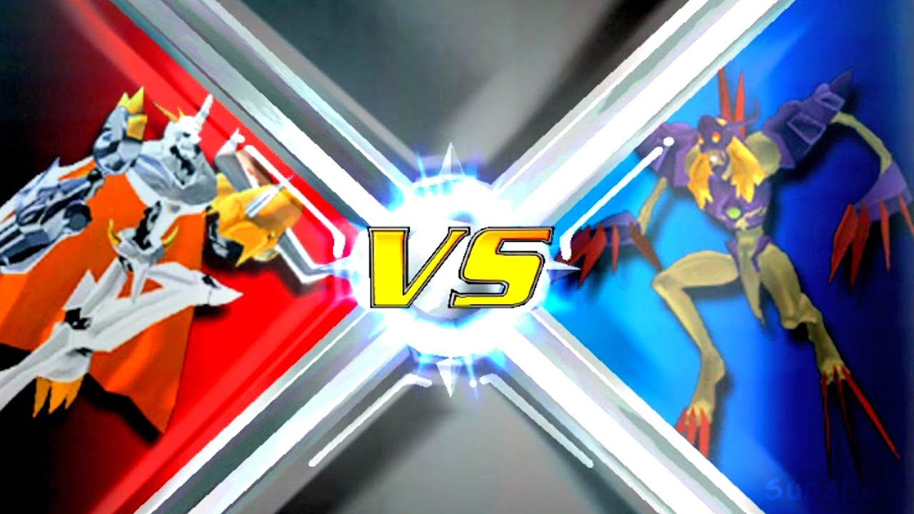 Omnimon vs Diaboromon [Rumble Arena 2]