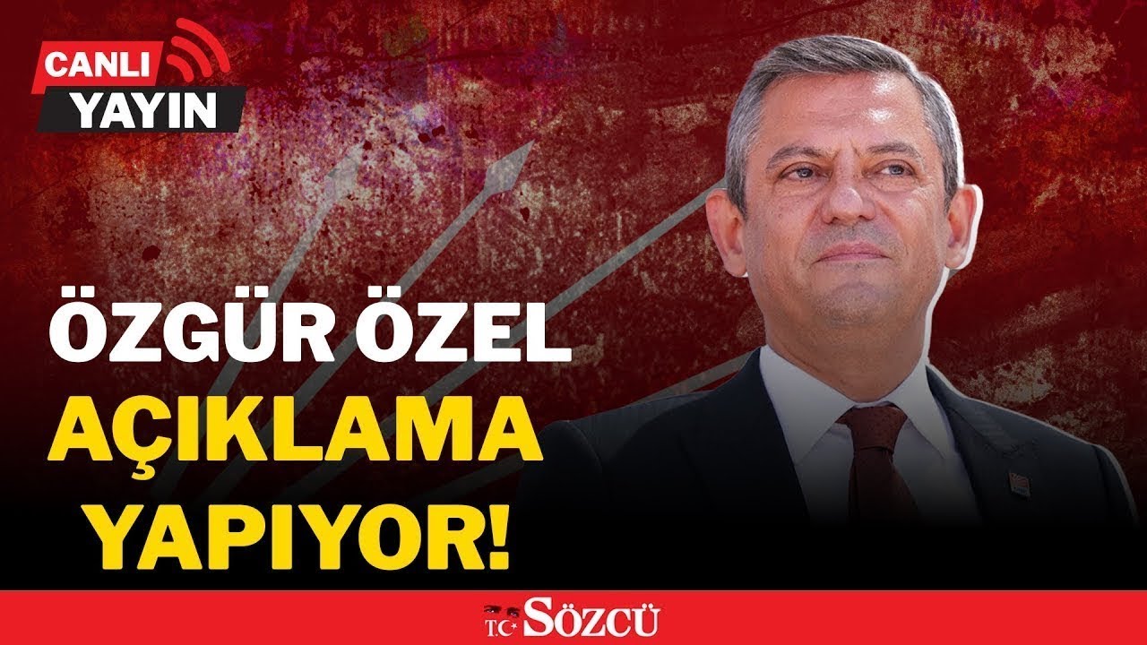 Özgür Özel Konuşuyor / CHP Grup Toplantısı / TBMM #Canlı