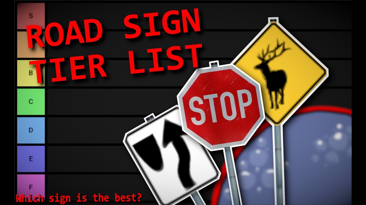 I Ranked 100+ Road Signs from the United States! Tier List video w/ Platypus Entertainment!