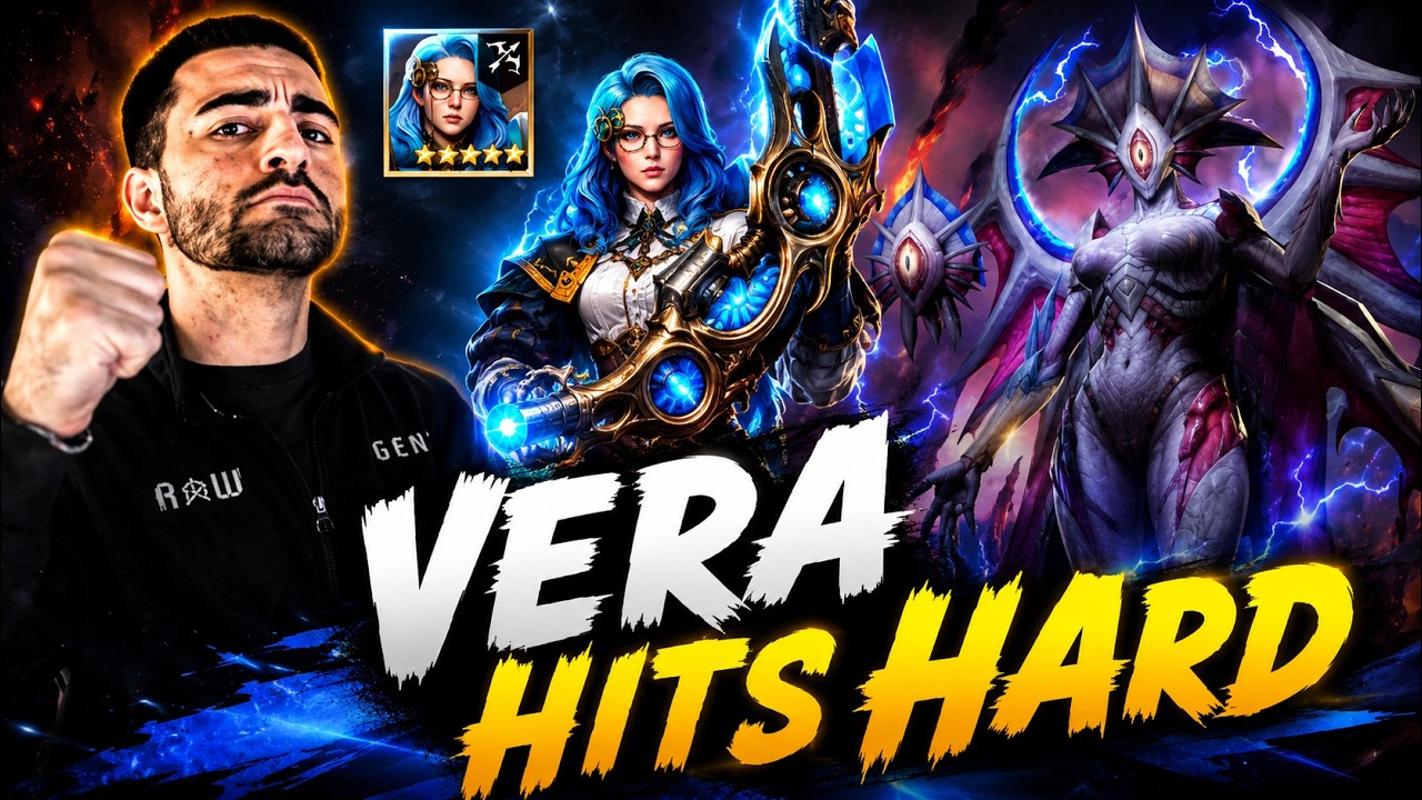 Vera Makes GR3-24 EASY !! | Hard Hitter DPS & Ignore Defense | New Champ Showcase |Watcher of Realms