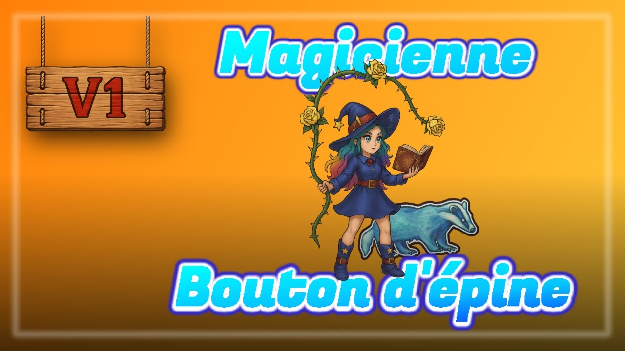 [FR] BACKPACK BATTLES V1 : Mage Bouton d'épine